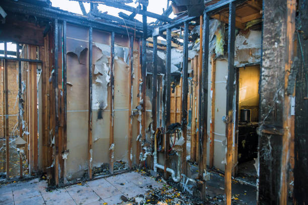 Professional Emergency Fire Cleanup technician working in Clifton, AZ